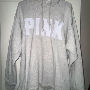 Victoria's Secret PINK Light Gray Hoodie